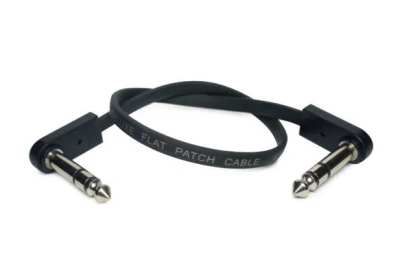 EBS - PCF-DLS28 Stereo TRS Flat Designed patch cable 28 cm 