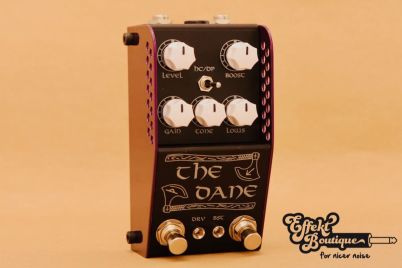 Thorpy FX - THE DANE Overdrive and Booster, Peter "Danish Pete" Honore's Signature pedal 
