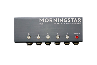 Morningstar THE ML5 TRUE BYPASS MIDI-CONTROLLED LOOP SWITCHER