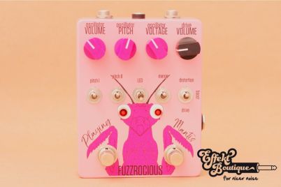 Fuzzrocious Pedals - playing Mantis
