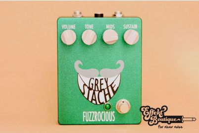 Fuzzrocious Pedals - Grey Stache 