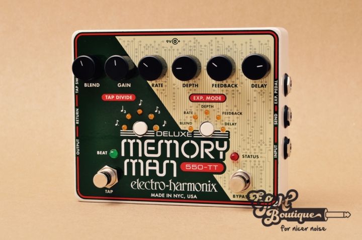 Electro Harmonix - Deluxe Memory Man 550-TT | Analog Delay with Tap Tempo