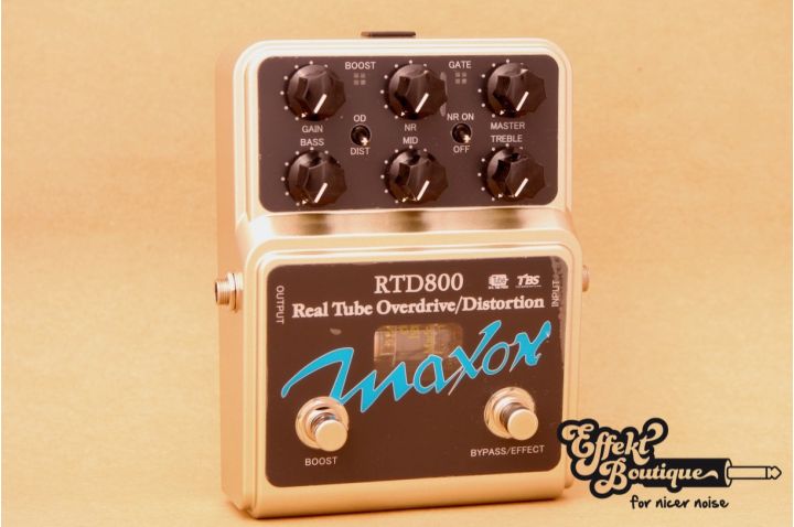 Maxon - RTD800 REAL TUBE OVERDRIVE-DISTORTION